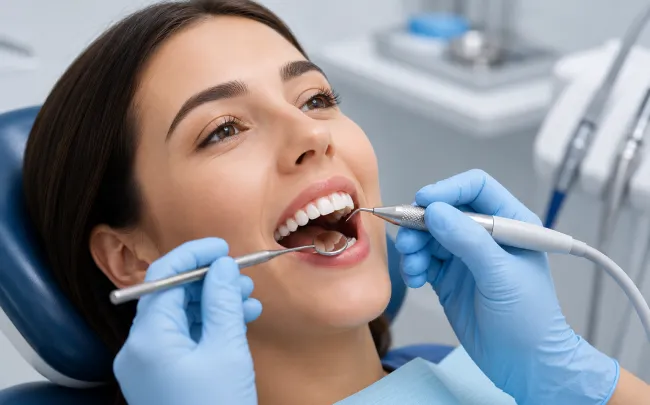 teeth cleaning cost in Muscat